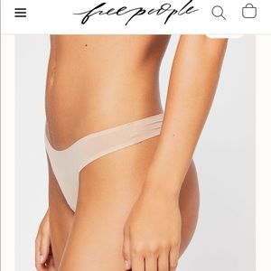 Intimately Free People Taylor Thong